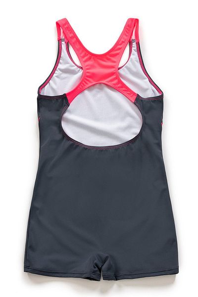 Endeep Girl's Gray Swimsuit