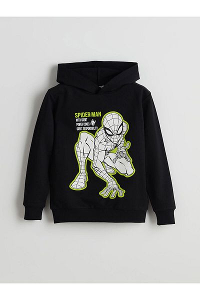 LC Waikiki Σετ αθλητικής φόρμας Spiderman με κουκούλα για αγόρι - S52042Z4