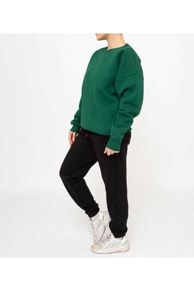 DWN WEAR Crew Neck 3 Thread Raised Tracksuit Set