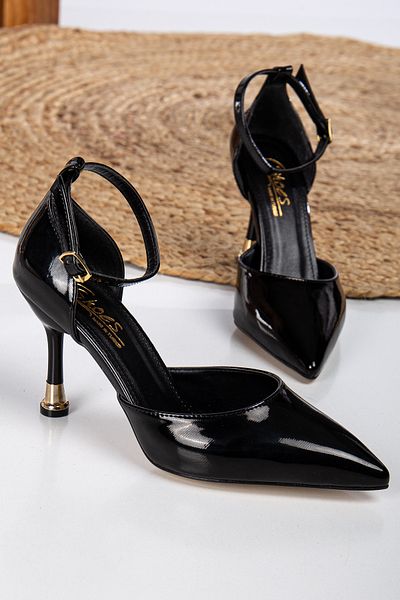 Mc vay Shoes Cataramă până la gleznă Ovis ascuțit special elegant cu toc stiletto