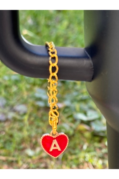 YuccaCo Accessorize Your Life Letter a Character Thermos Accessory with Heart...