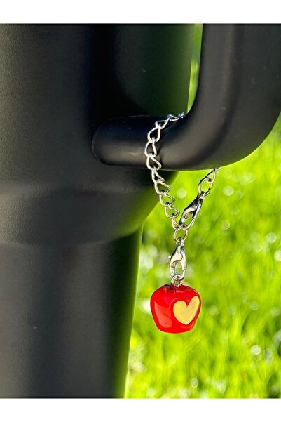 YuccaCo Accessorize Your Life Apple Thermos Accessory / Apple Thermos Charm /...