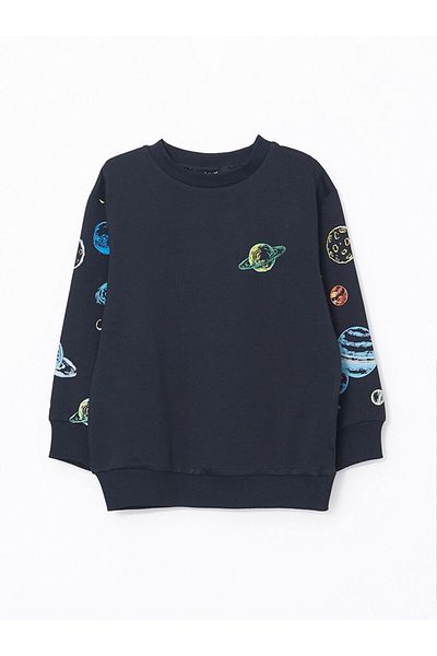 LC Waikiki Σετ φόρμας LCW Kids Crew Neck με στάμπα για αγόρι