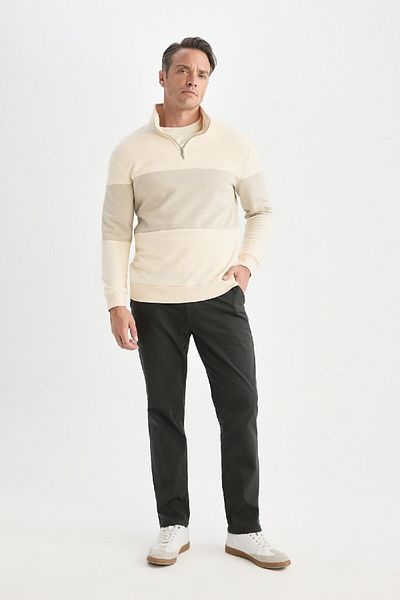 DeFacto Chino Canvas-Hose mit geradem Bein D7349AX25SP