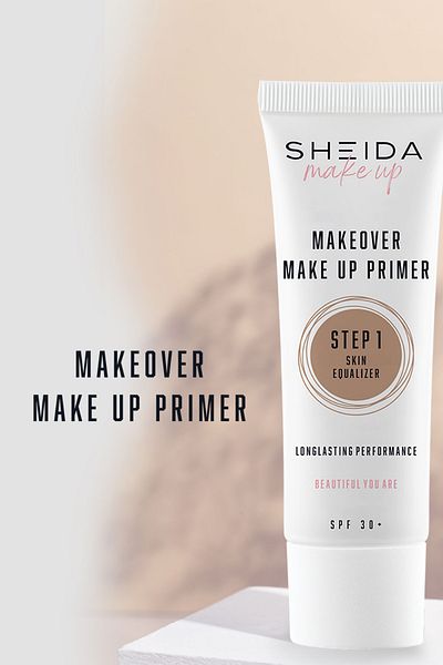 Sheida Moisturizing Makeup Base Makeup Base with Smooth Appearance Spf30 Sun Protection Effective - 50ml