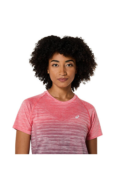 Asics SEAMLESS SS TOP Kadın Orange Kısa Kollu Tshirt 2012C385-701