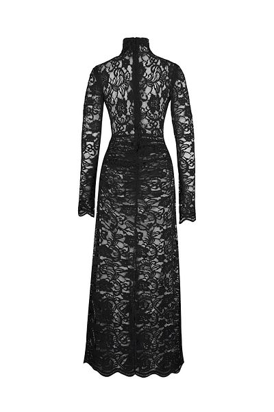 laulei Rochie lungă din dantelă