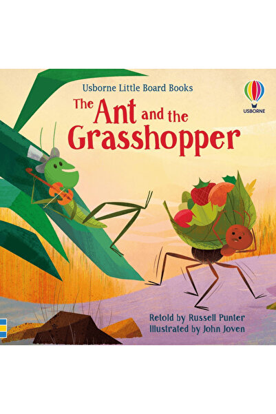 Usborne Little Board Books: The Ant and the Grasshopper / Russell Punter / Us...