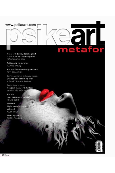 Art Yayınları Psikeart Dergi 65.Sayı Eylül-Ekim 2019 - Metafor