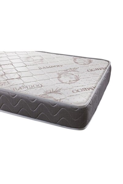 Heyner Ortopedik Tek Kişilik Yatak Yaylı Yatak Bamboo Desenli Ortopedik Yaylı Yatak