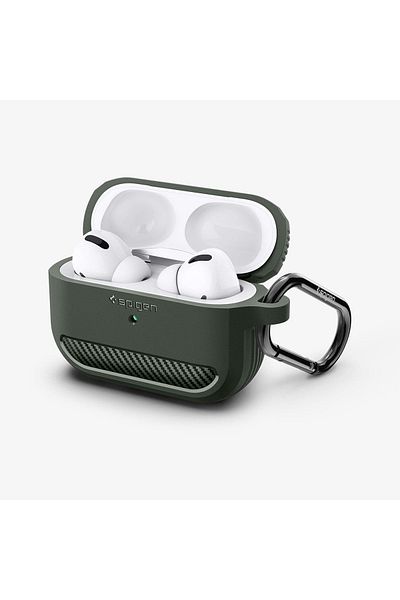 Spigen AirPods Pro (1st generation) Case Rugged Armor Military Green - ASD01441