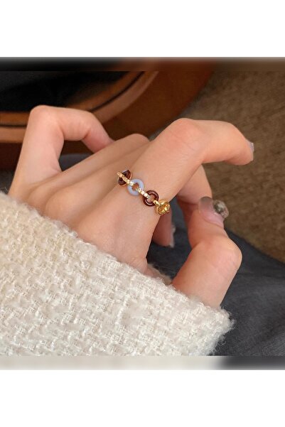 MURASSA BUTİK Donut Vintage Yüzük