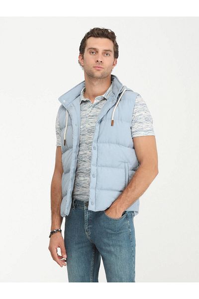 Kip Woven Blue Sports Vest