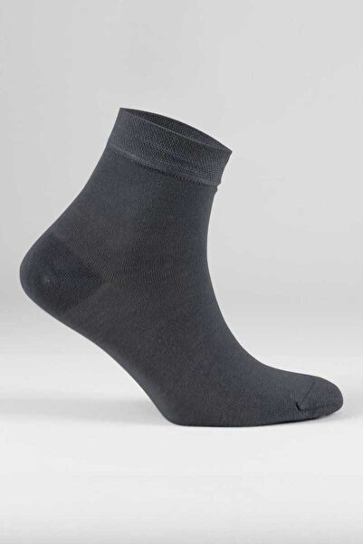 ModeXL Mode XL Чоловічі шкарпетки з бамбука з напіввисоким горлом 1161 Сірий