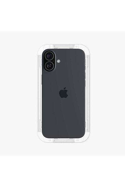 Spigen iPhone Easy Installation Glass Screen Protector Hd (2 Pieces) - Agl06903