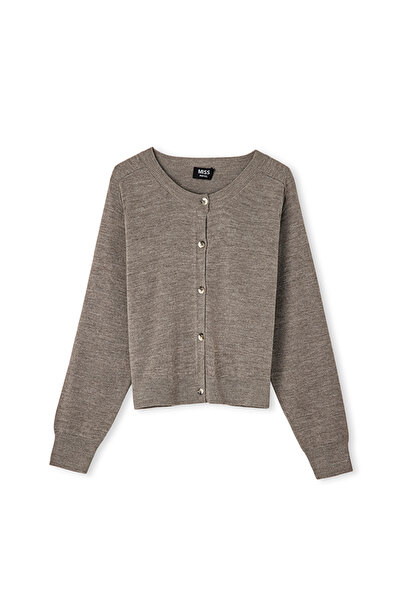 MISS IPEKYOL Wool Blend Basic Cardigan