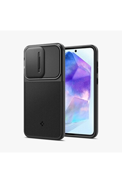 Spigen Θήκη οπτικού πυροβόλου Galaxy A55 - Μαύρη ACS07535 990396