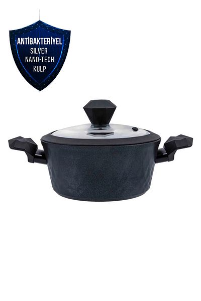 Karaca Biodiamond Antibacterial Handle Pot 16 cm