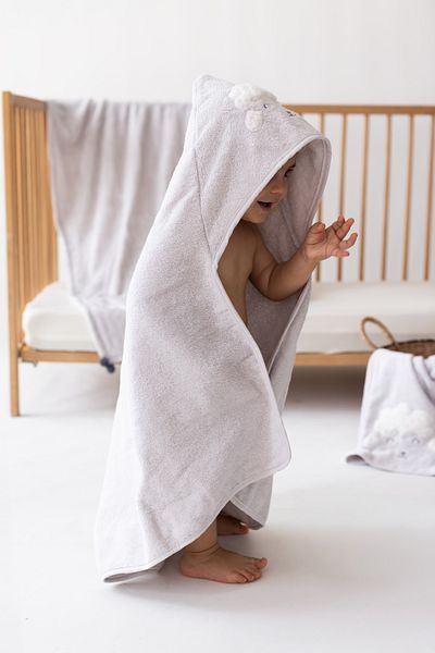 İrya Wooly Swaddle Light Gray 75x75