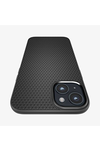 Spigen iPhone 14 Plus Kılıf Liquid Air Matte Black - ACS04891