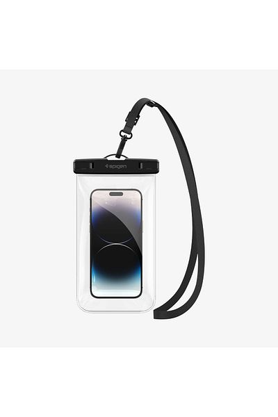 Spigen Carcasă impermeabilă Aqua Shield WaterProof iPX8 certificată A601 Crystal Clear - AMP04526