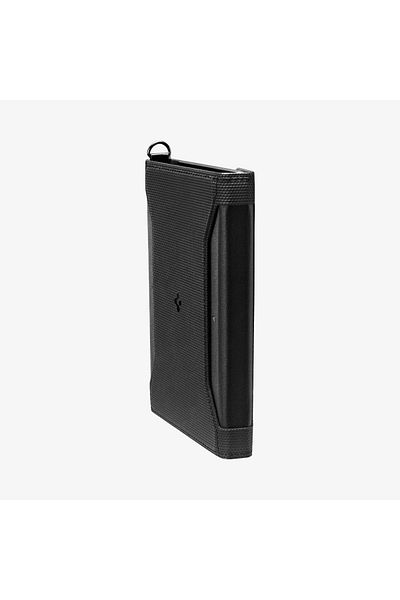 Spigen Reisetasche mit RFID-Schutz, Reisepasshülle, Schwarz AFA05538