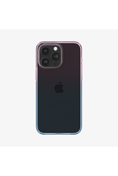Spigen Θήκη για iPhone 15 Pro Liquid Crystal 4 Πλαϊνές Πλήρης Προστασία Ροζ -...