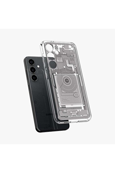 Spigen Galaxy S24 Kılıf Ultra Hybrid Zero One White - ACS07351