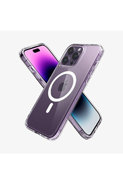 Spigen iPhone 14 Pro Max Kılıf Ultra Hybrid MagFit MagSafe özellikli White - ACS04825