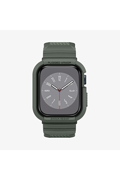 Spigen Apple Watch 45mm Rugged Armor Pro Στρατιωτικό Πράσινο Λουράκι - 062CS2...