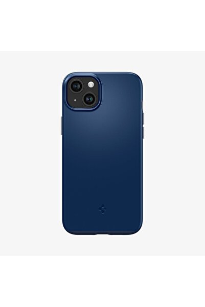 Spigen iPhone 15 Plus Kılıf Thin Fit Navy Blue - ACS06640