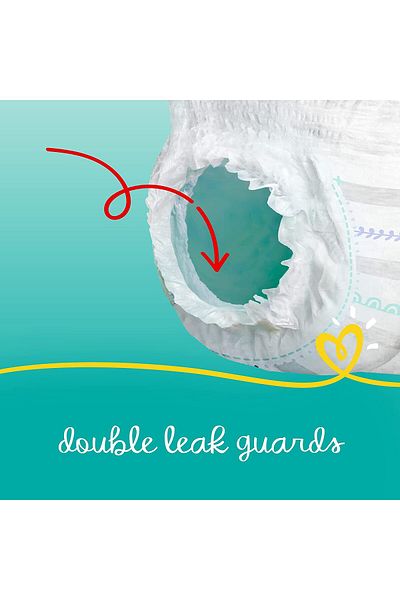 Pampers Pants Diapers, Size 6, Extra Large, 16+ kg, Carry Pack, 19 ct X2