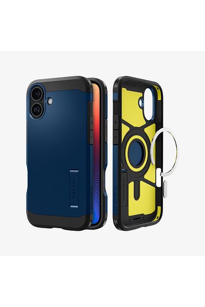 Spigen iPhone 16 Plus - Tough Armor Case with Ai Magfit Magsafe