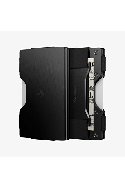 Spigen 12 Card Wallet Wallet S Rfid Protected Credit Card Holder Black - Amp02898