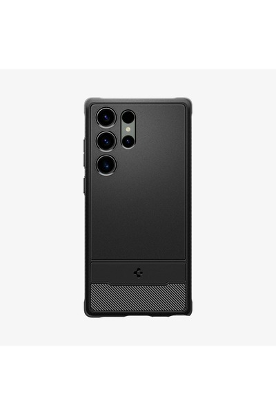 Spigen Galaxy S23 Ultra Kılıf Rugged Armor Matte Black - ACS05613