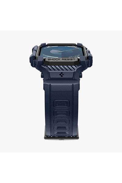 Spigen Apple Watch 42mm - Series 10 Rugged Armor Pro with Case and Band Strap