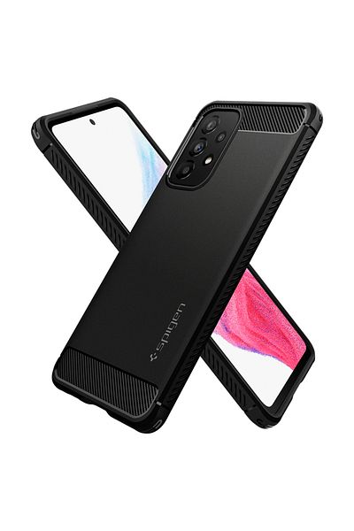 Spigen Galaxy A53 5G Case Rugged Armor Matte Black - ACS04159