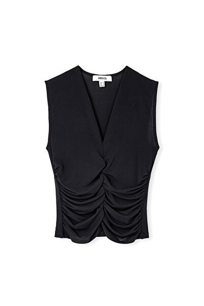 İpekyol Draped Design T-Shirt