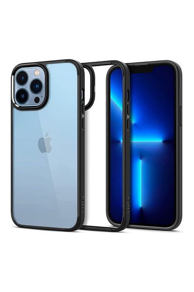 Spigen iPhone 13 Pro Case Ultra Hybrid Matte Black - ACS03262