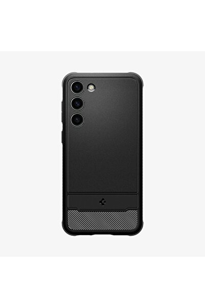 Spigen Galaxy S23 Kılıf Rugged Armor Matte Black - ACS05711