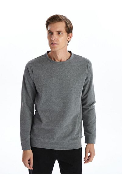 LC Waikiki Crew Neck Long Sleeve Men's Sweatshirt