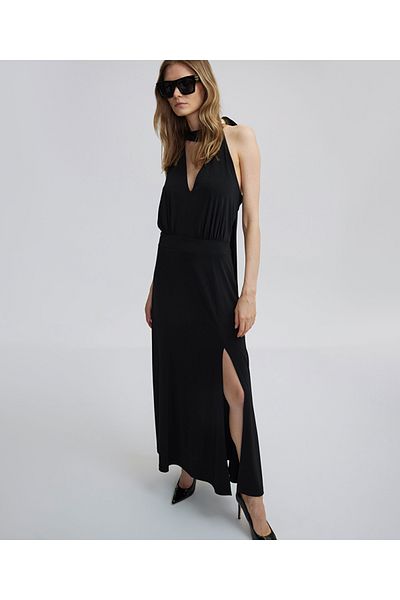İpekyol Rochie maxi - decolteu