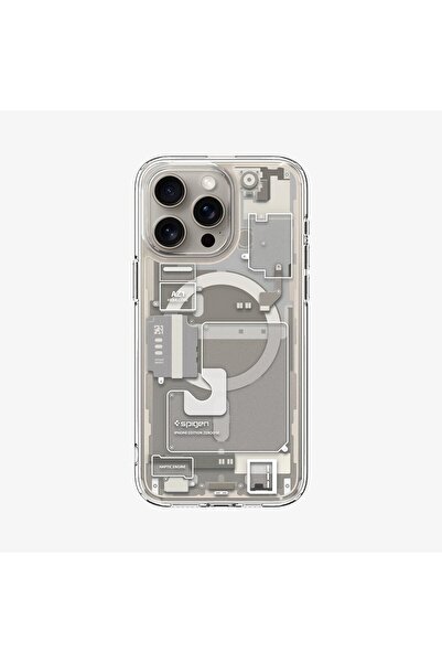Spigen Θήκη iPhone 15 Pro Max Ultra Hybrid Zero One MagFit με MagSafe, Φυσικό...