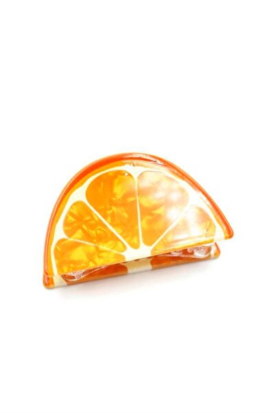 KikiCrown Narandžasta koštana kopča - VIŠEBOJNA