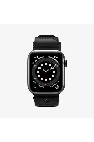 Spigen Apple Watch 49mm Ultra 2/1 - 46mm Series 10 - 45mm 9/8/7 - 44mm Se2/Se/6/5/4 Strap Black Amp02854