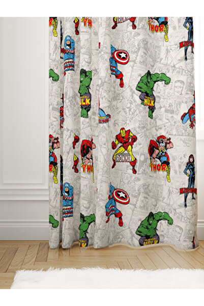 Viadela Κουρτίνα φόντου με θέμα Super Heroes Παιδικό / Βρεφικό δωμάτιο μονό φτερό