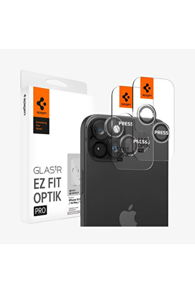 Spigen Protector de sticlă pentru obiectivul camerei iPhone 15-14/Plus Glas.T...