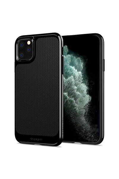Spigen Apple iPhone 11 Pro Max Kılıf Neo Hybrid Jet Black - 075CS27146