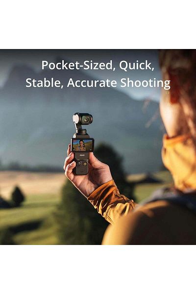 DJI Osmo Pocket 3 Vlogging Camera, Rotatable Touchscreen Small Video Camera For Photography Youtube