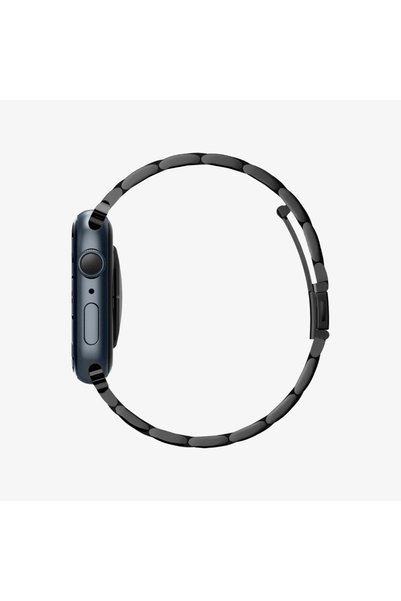 Spigen Apple Watch 42mm Seri 12/11/10 Uyumlu Kordon Band Modern Fit Siyah - AMP04803